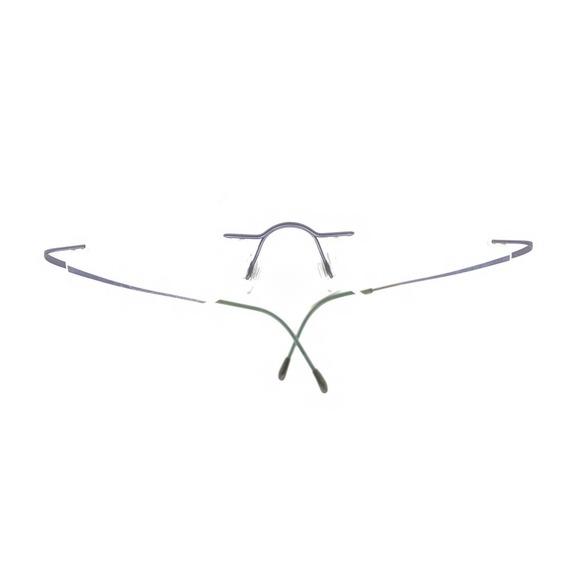 Silhouette 7395 40 6065 Titanium Purple Rimless Eyeglasses Frames 19 140 Austria - Picture 12 of 12